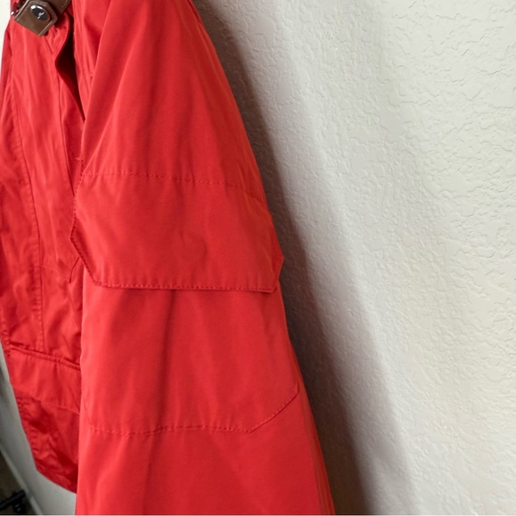 Lauren Ralph Lauren Active Jacket Womens XL Red Windbreaker Collared Full Zip - Picture 9 of 16